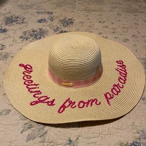 Vs wide brimmed beach hat